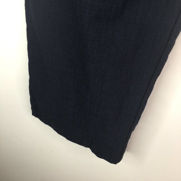 Hillary Radley Navy Blue Capris S - Picture 2 of 7